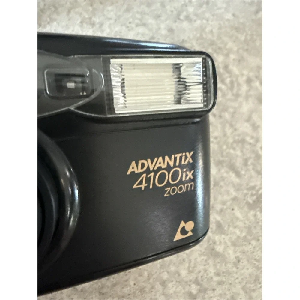 Kodak Advantix 4100 IX Zoom APS Point & Shoot Film Camera With Case New Battery